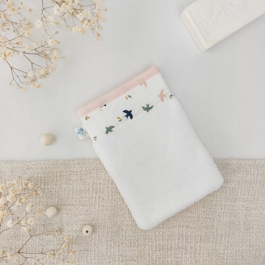 Gant De Toilette Enfant - Apprentissage De La Propreté - Micro-Éponge Bambou Et Coton - Très Doux